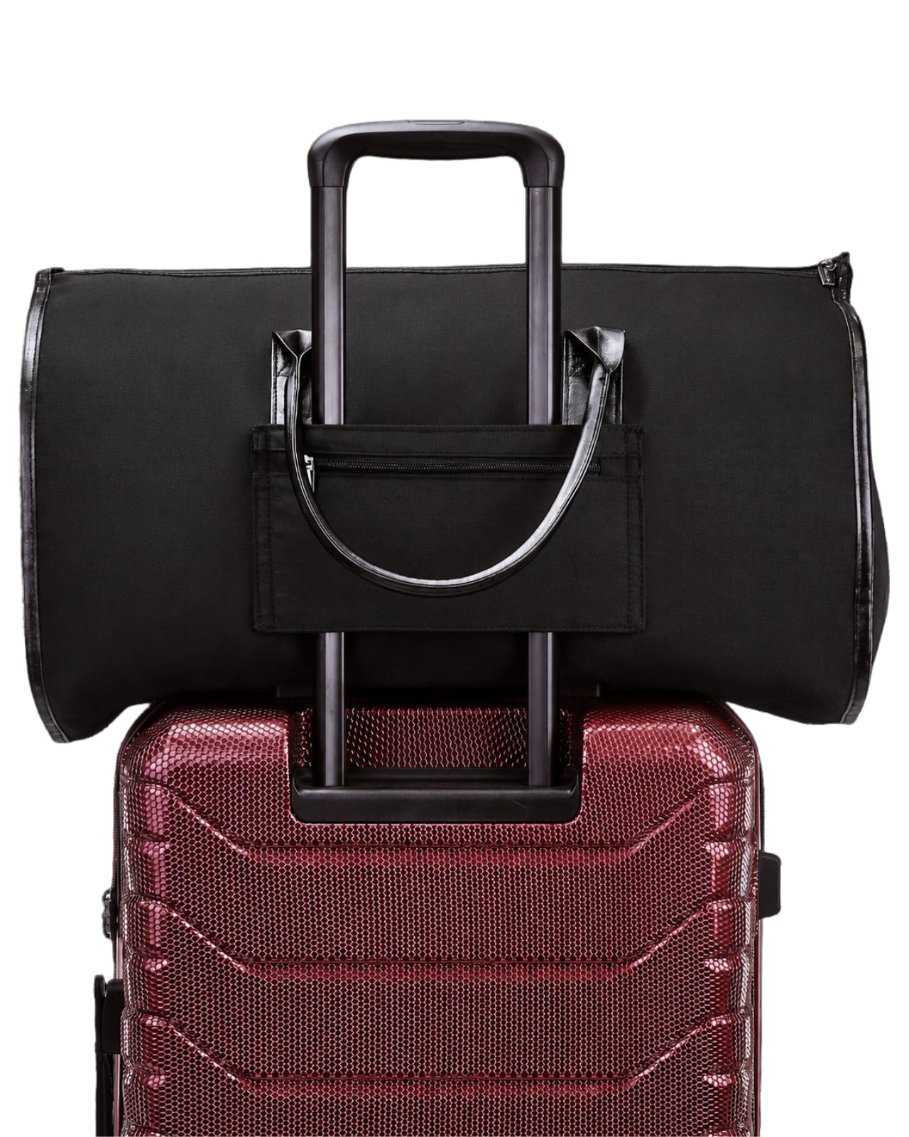 Elegancka torba na garnitur 2w1 WINGS BLACK