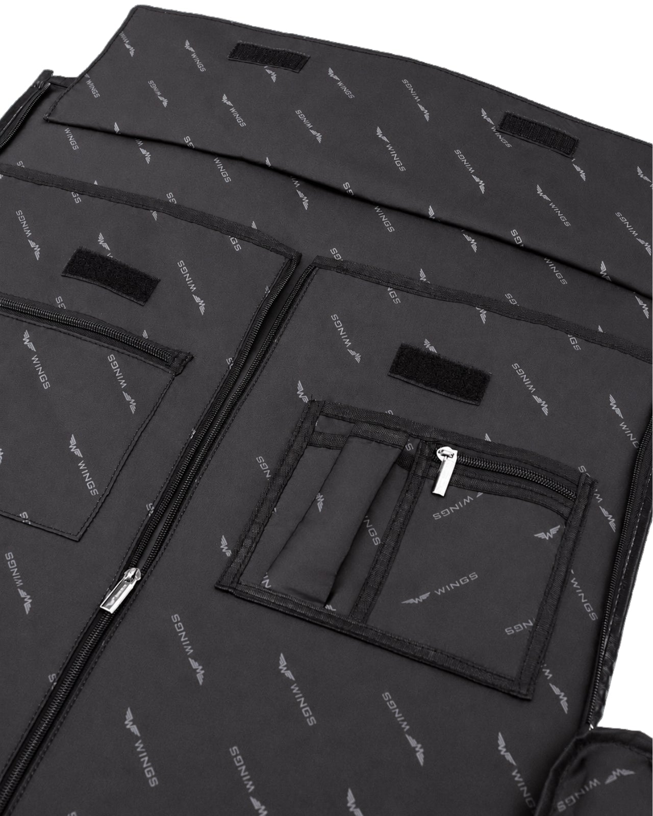 Elegancka torba na garnitur 2w1 WINGS BLACK