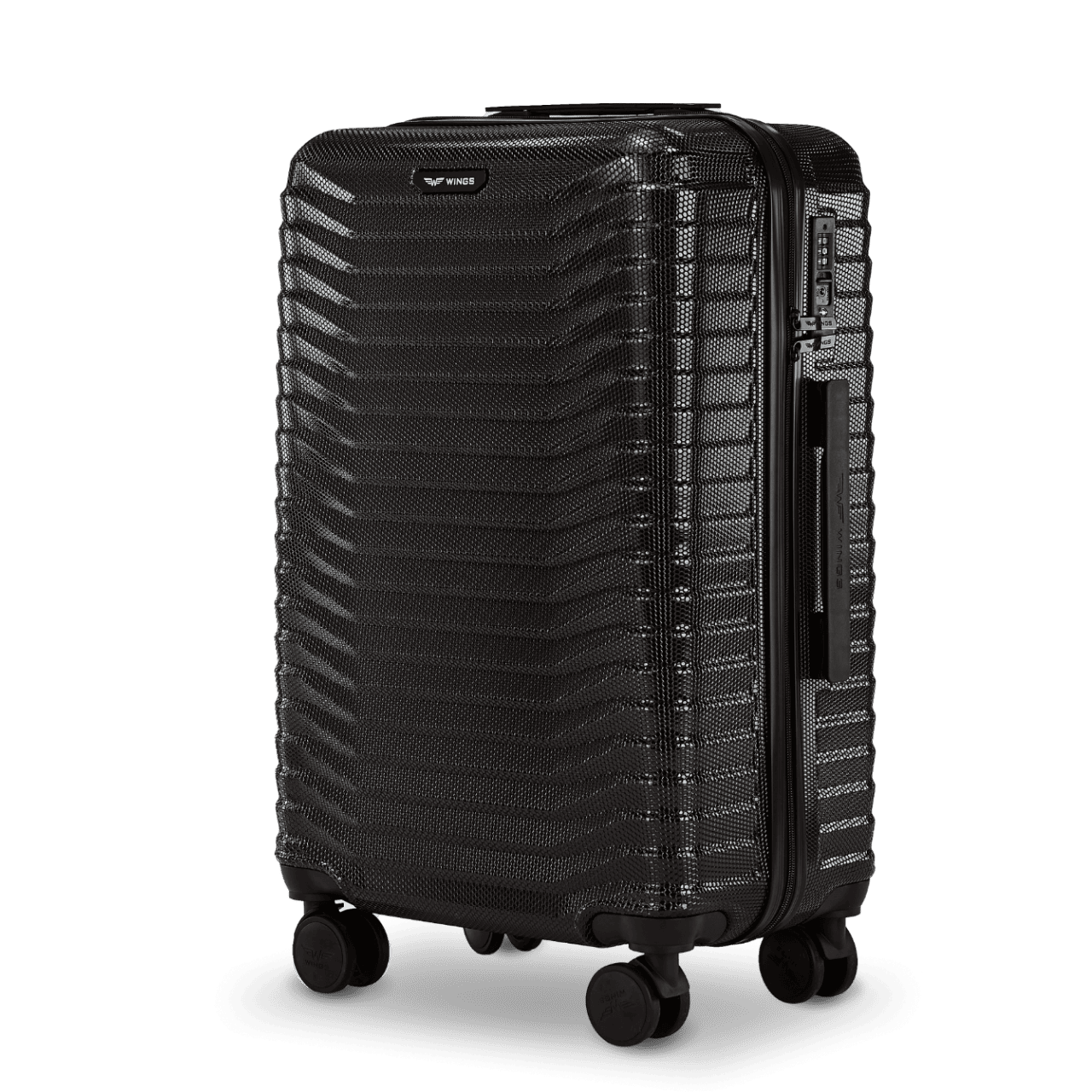 Walizka ŚREDNIA WINGS PC SEA EAGLE 2.0 24" BLACK