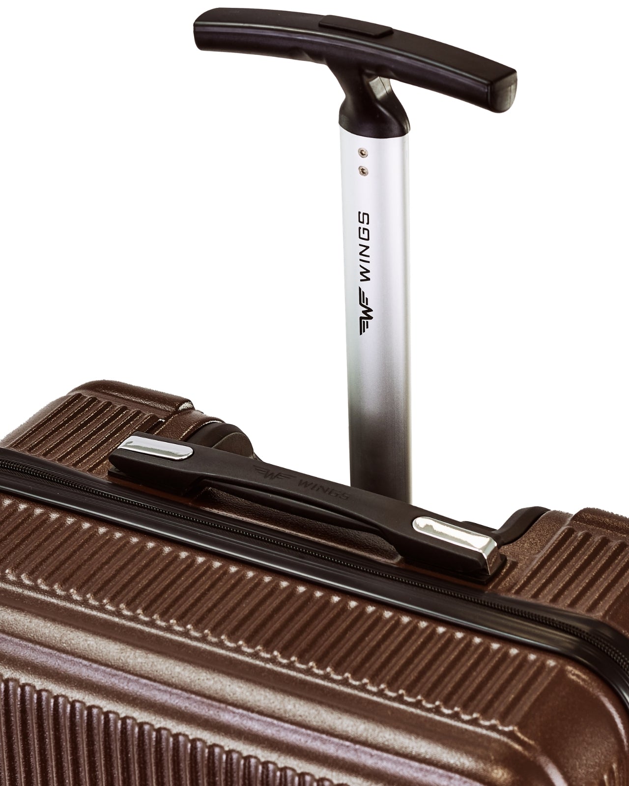 Walizka kabinowa Wings PC African Eagle 2.0 20" CHOCOLATE BROWN