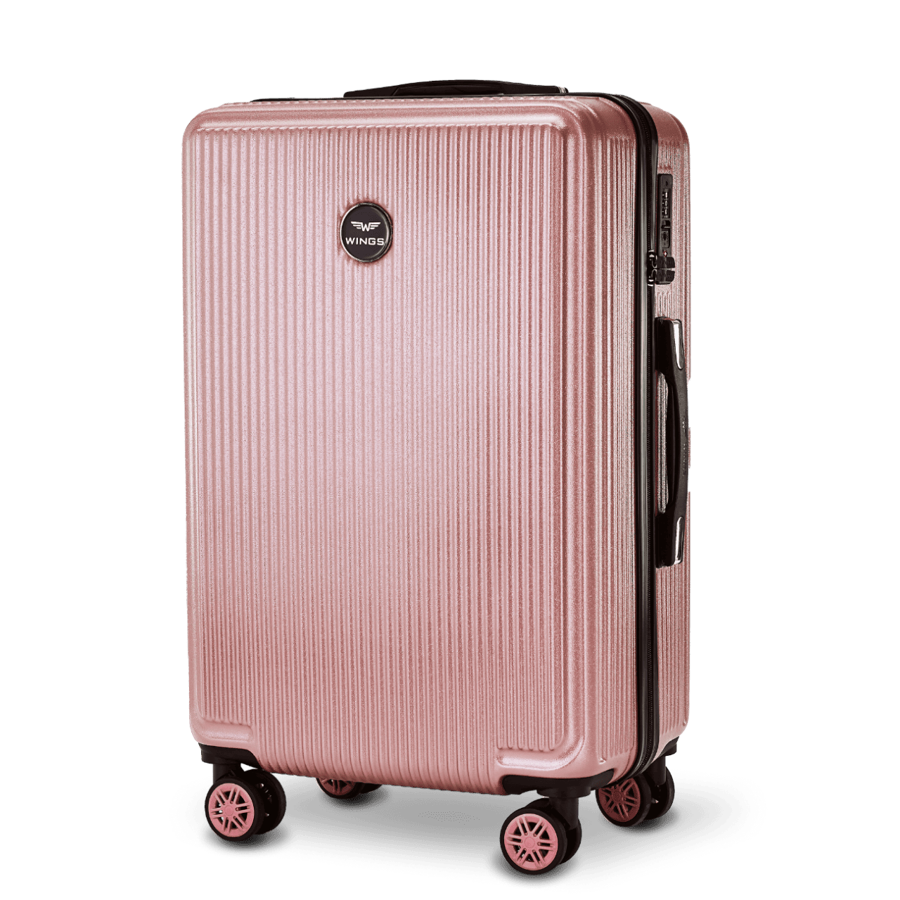 Walizka średnia Wings PC African Eagle 2.0 24" PINK