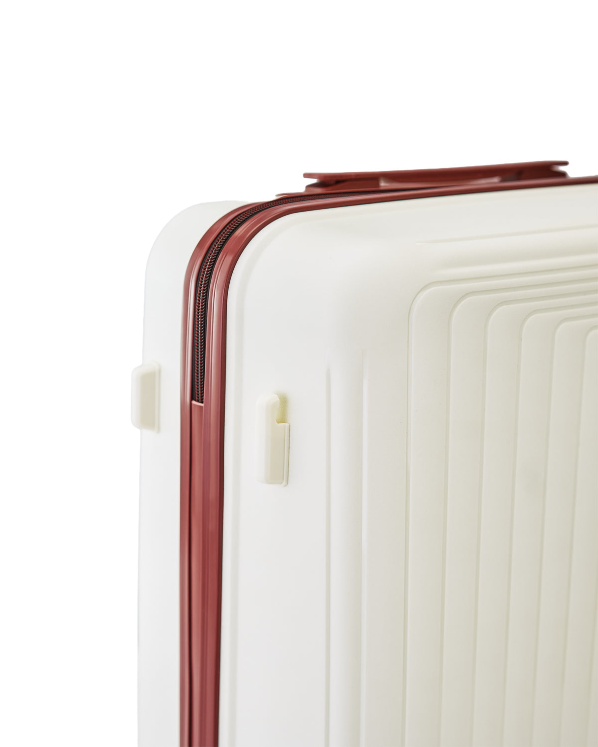 Walizka DUŻA WINGS PUFFIN 28" OFF WHITE + BURGUNDY