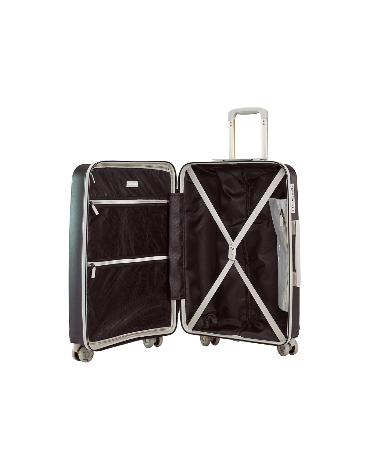 Walizka DUŻA WINGS PUFFIN 28" BLACK