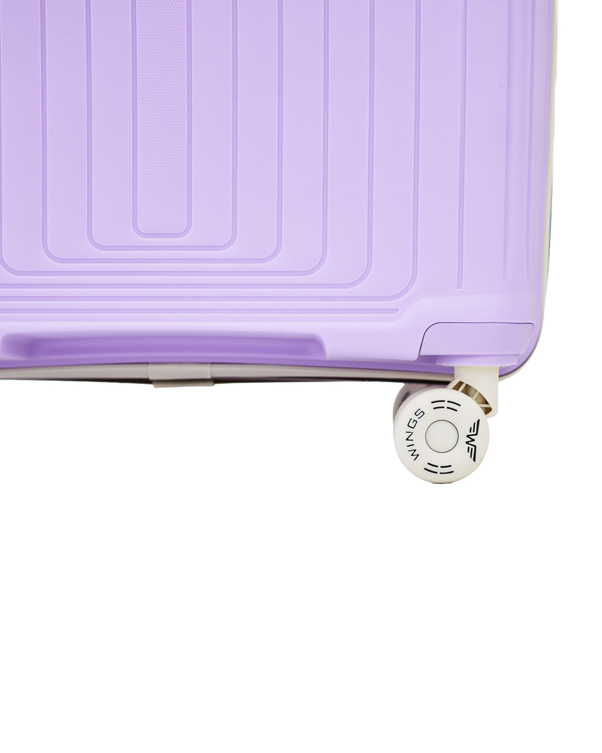 Walizka Średnia WINGS PUFFIN 24" WHITE PURPLE