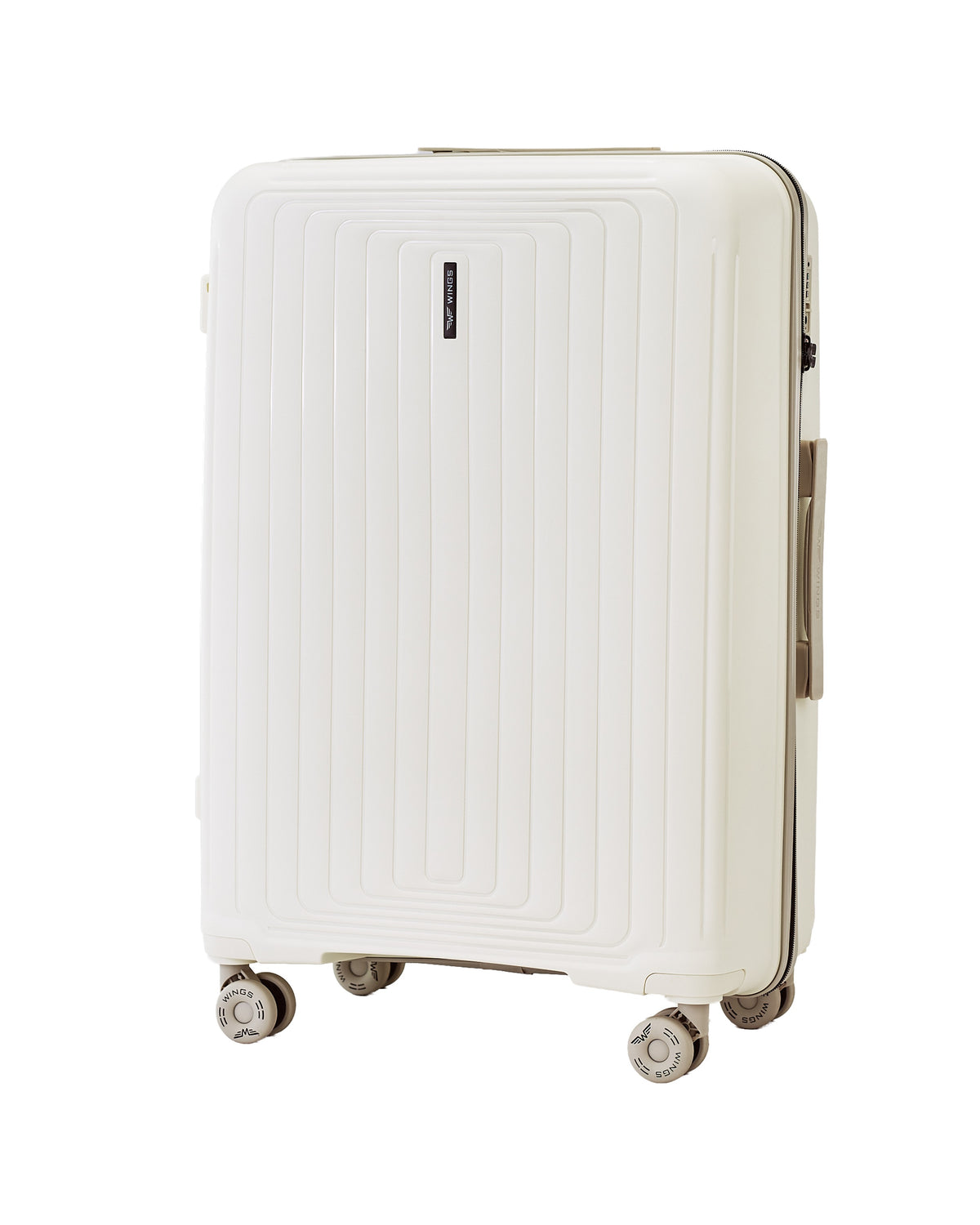 Walizka DUŻA WINGS PUFFIN 28" OFF WHITE + BEIGE