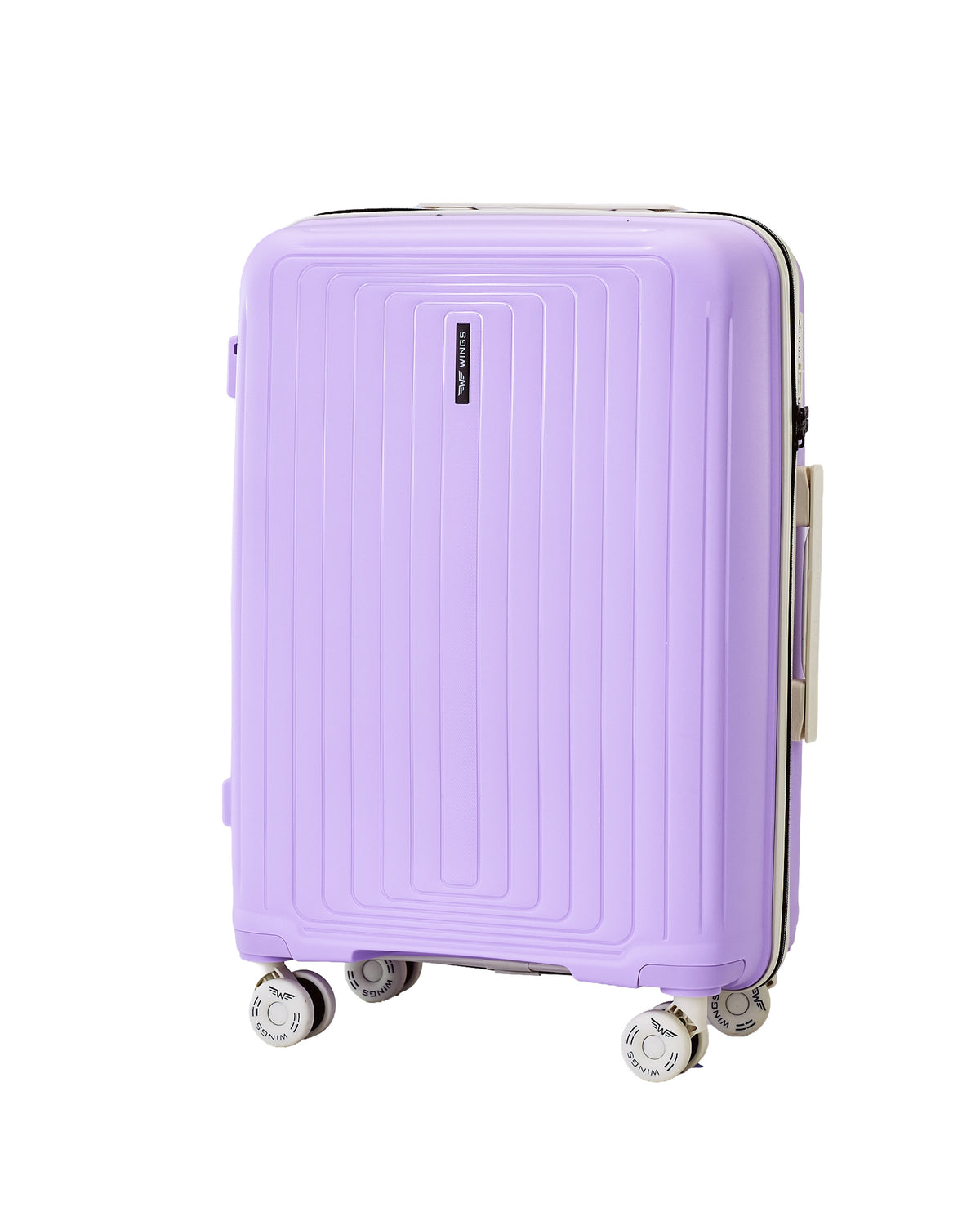 Walizka Średnia WINGS PUFFIN 24" WHITE PURPLE
