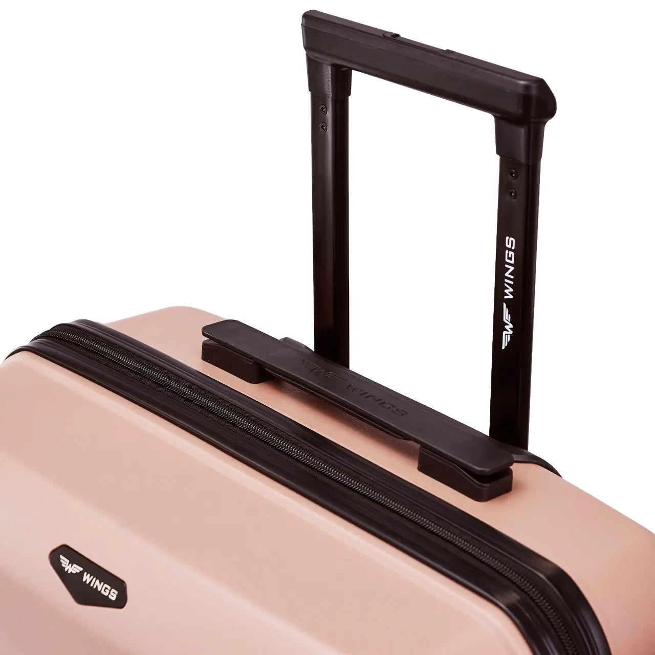 Walizka średnia Wings PHOENIX 2.0 polipropylen 24" ROSE GOLD PHOENIX COLLECTION