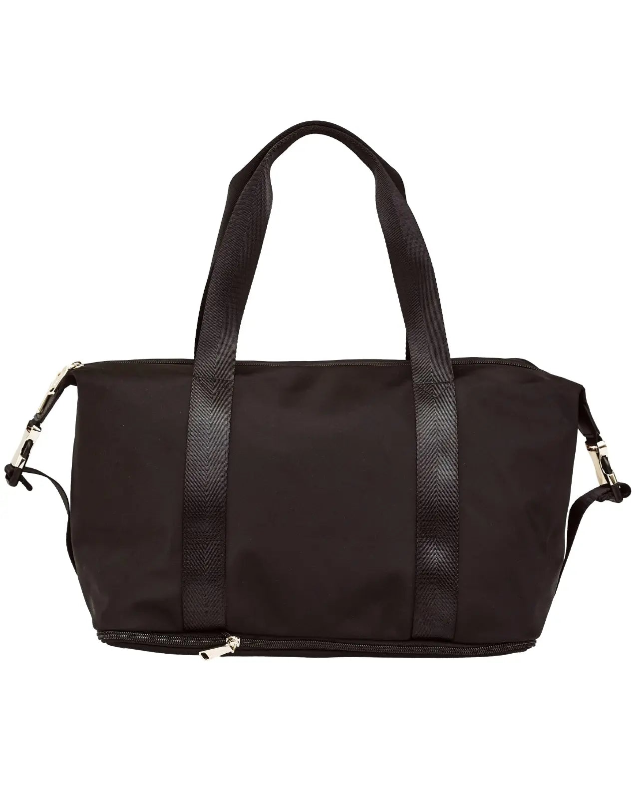 Duża torba damska ROSELLA z funkcją poszerzania BLACK ROSELLA COLLECTION