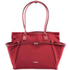 Torba shopper WINGS ROSELLA z odpinaną kosmetyczką i pasem na walizkę DARK RED