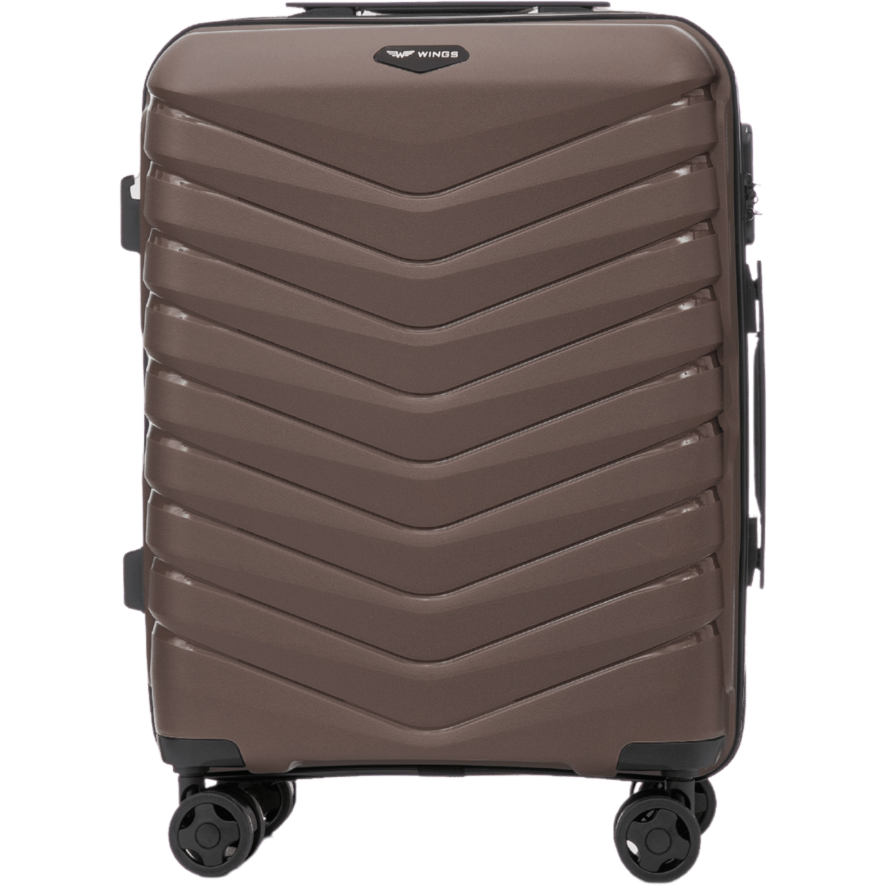 Walizka kabinowa Wings PHOENIX 2.0 polipropylen 20" BROWN