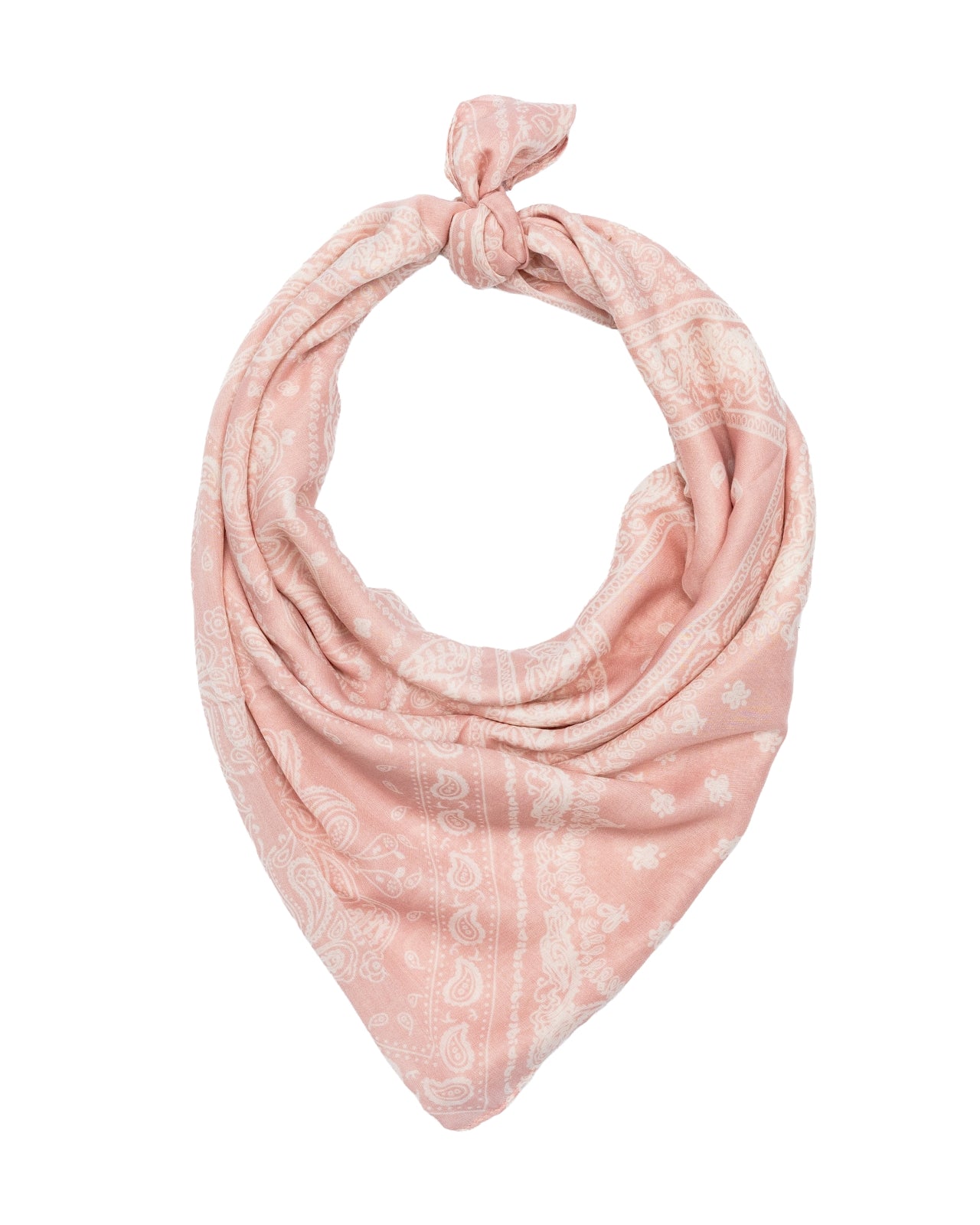 Chusta damska WINGS 180x90 cm różowy wzór bandana