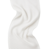 Chusta damska WINGS 180x90 cm czarno białe groszki