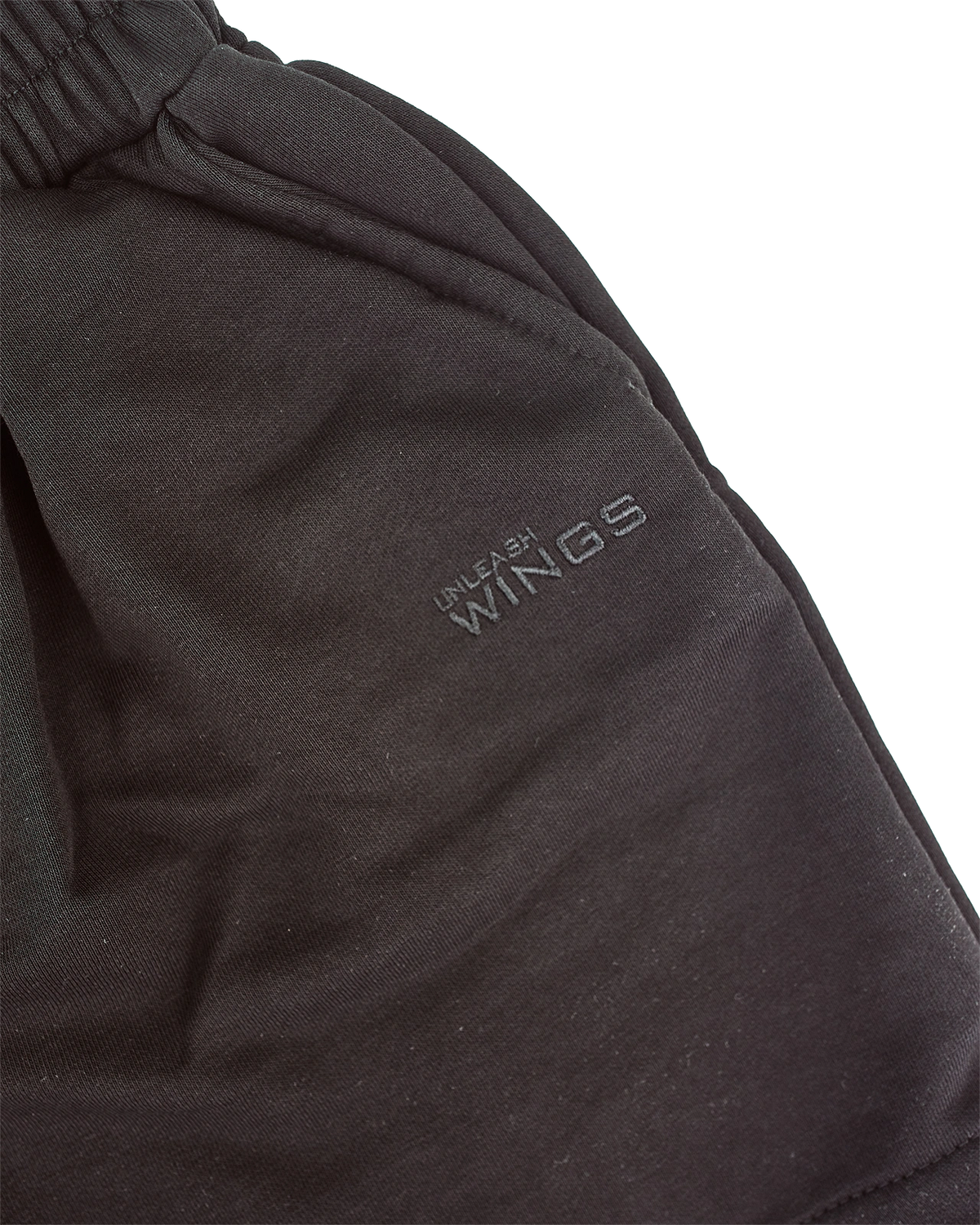 Damskie szorty dresowe UNLEASH WINGS BLACK