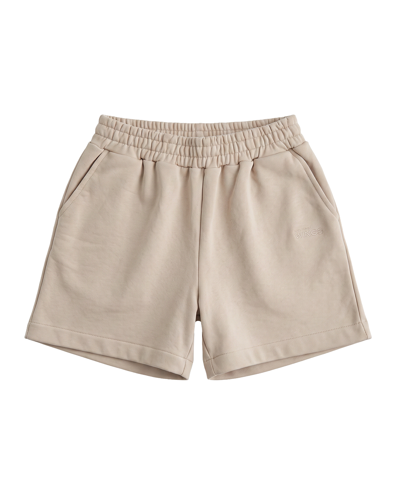 Damskie szorty dresowe UNLEASH WINGS BEIGE