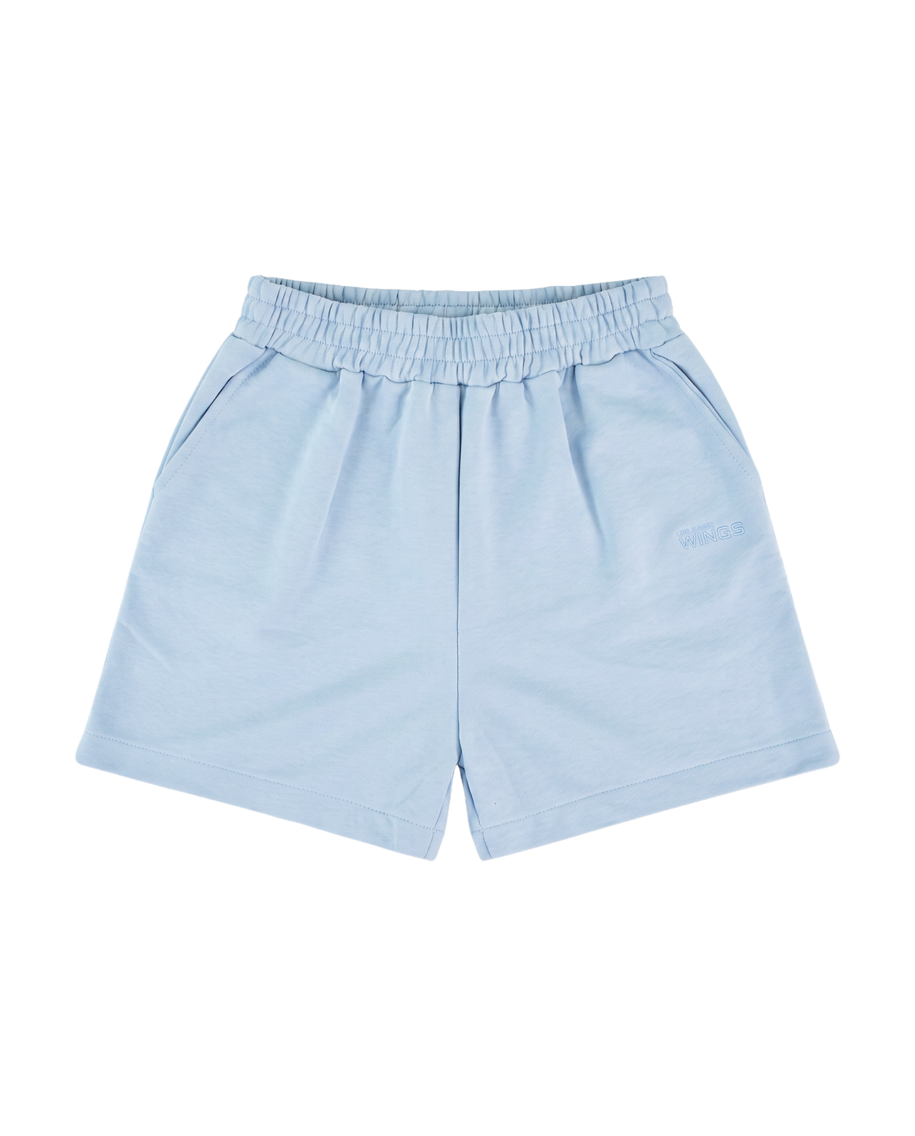 Damskie szorty dresowe UNLEASH WINGS PASTEL BLUE