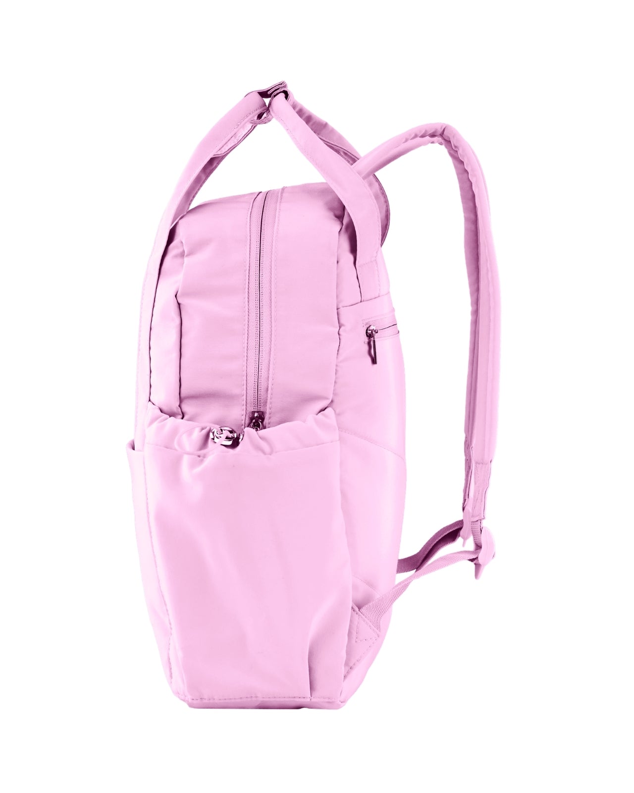 Plecak mały WINGS SOLENNE 12L na laptopa kieszenią frontową PINK