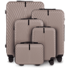 Komplet 5 WALIZEK Wings SWAN BEIGE
