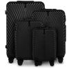 Komplet 4 WALIZEK Wings SWAN BLACK