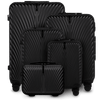 Komplet 5 WALIZEK Wings SWAN BLACK