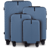Komplet 4 WALIZEK Wings SWAN BLUE