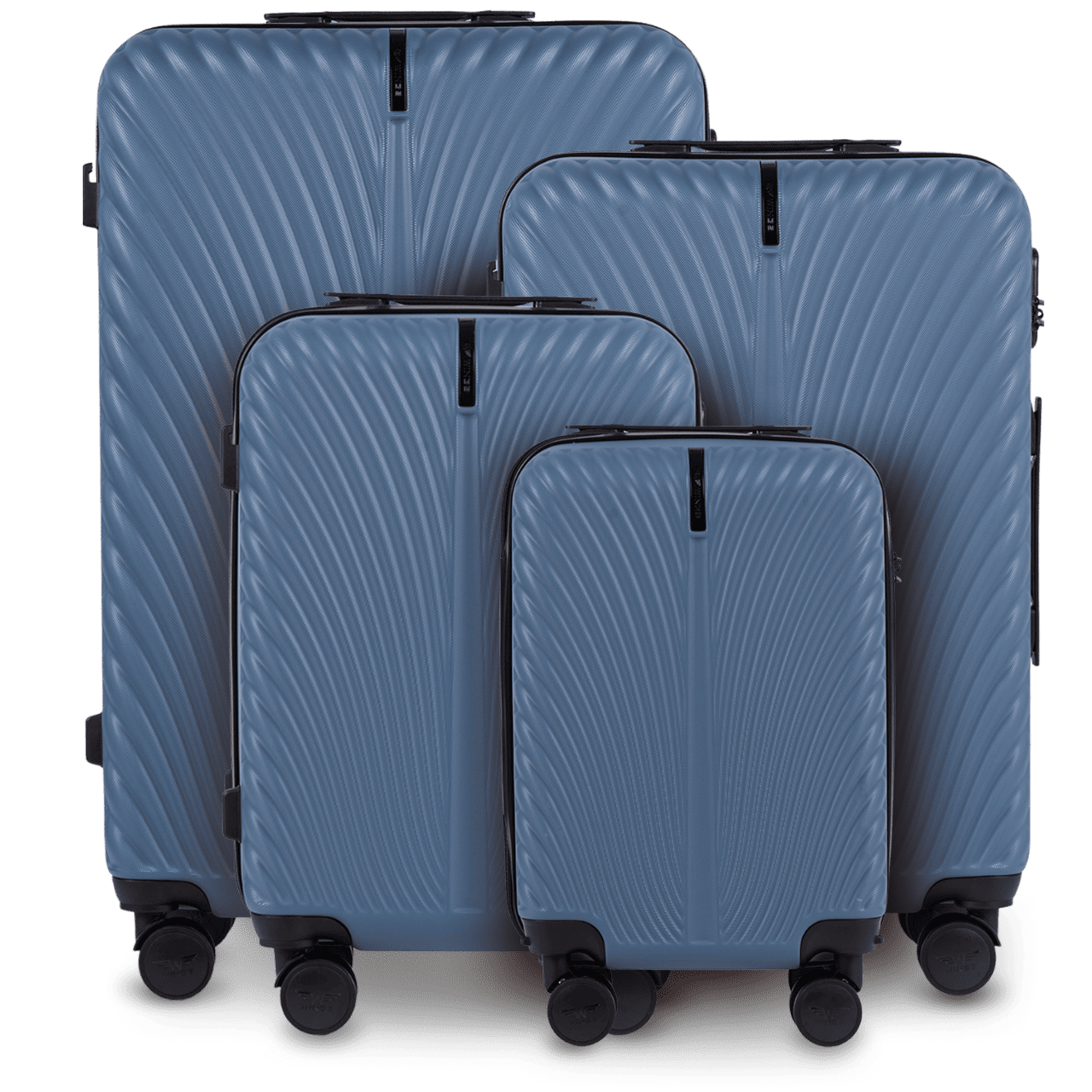 Komplet 4 WALIZEK Wings SWAN BLUE SWAN COLLECTION
