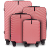 Komplet 4 WALIZEK Wings SWAN DIRTY PINK