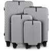 Komplet 4 WALIZEK Wings SWAN GREY