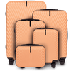 Komplet 5 WALIZEK Wings SWAN PEACH