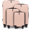 Komplet 4 WALIZEK Wings SWAN PINK