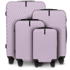 Komplet 4 WALIZEK Wings SWAN LIGHT PURPLE