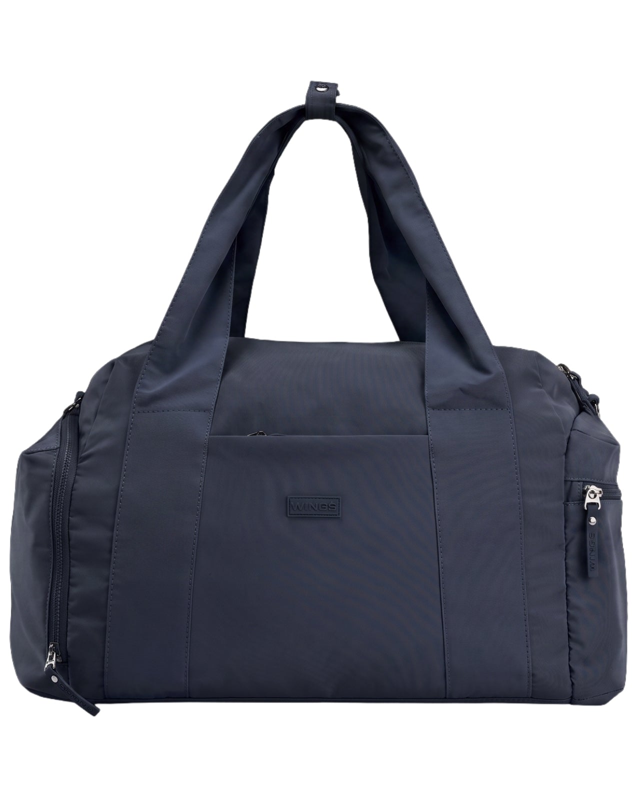 Torba sportowa WINGS SOLENNE z kieszenią na buty i pasem na walizkę NAVY BLUE