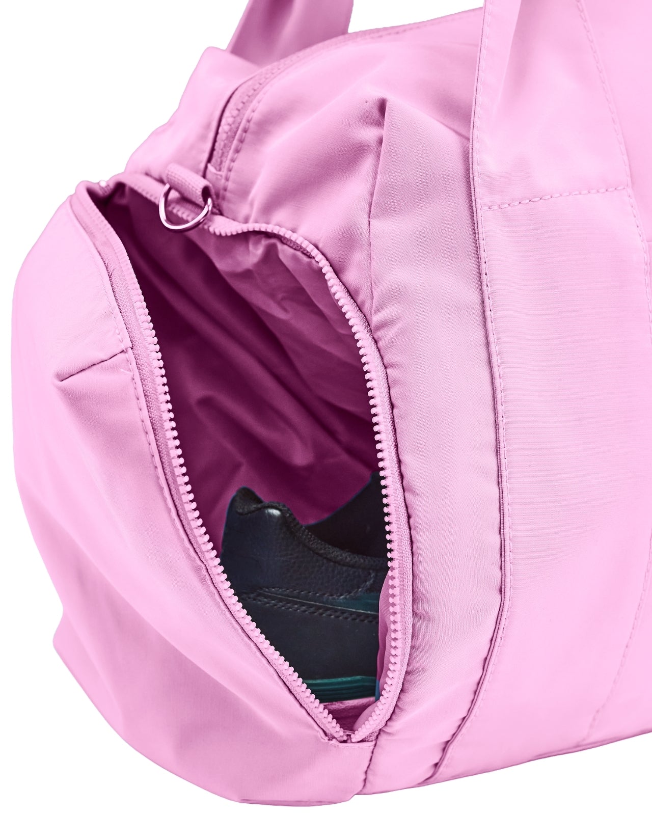 Torba sportowa WINGS SOLENNE z kieszenią na buty i pasem na walizkę PINK