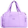 Torba sportowa WINGS SOLENNE z kieszenią na buty i pasem na walizkę PURPLE
