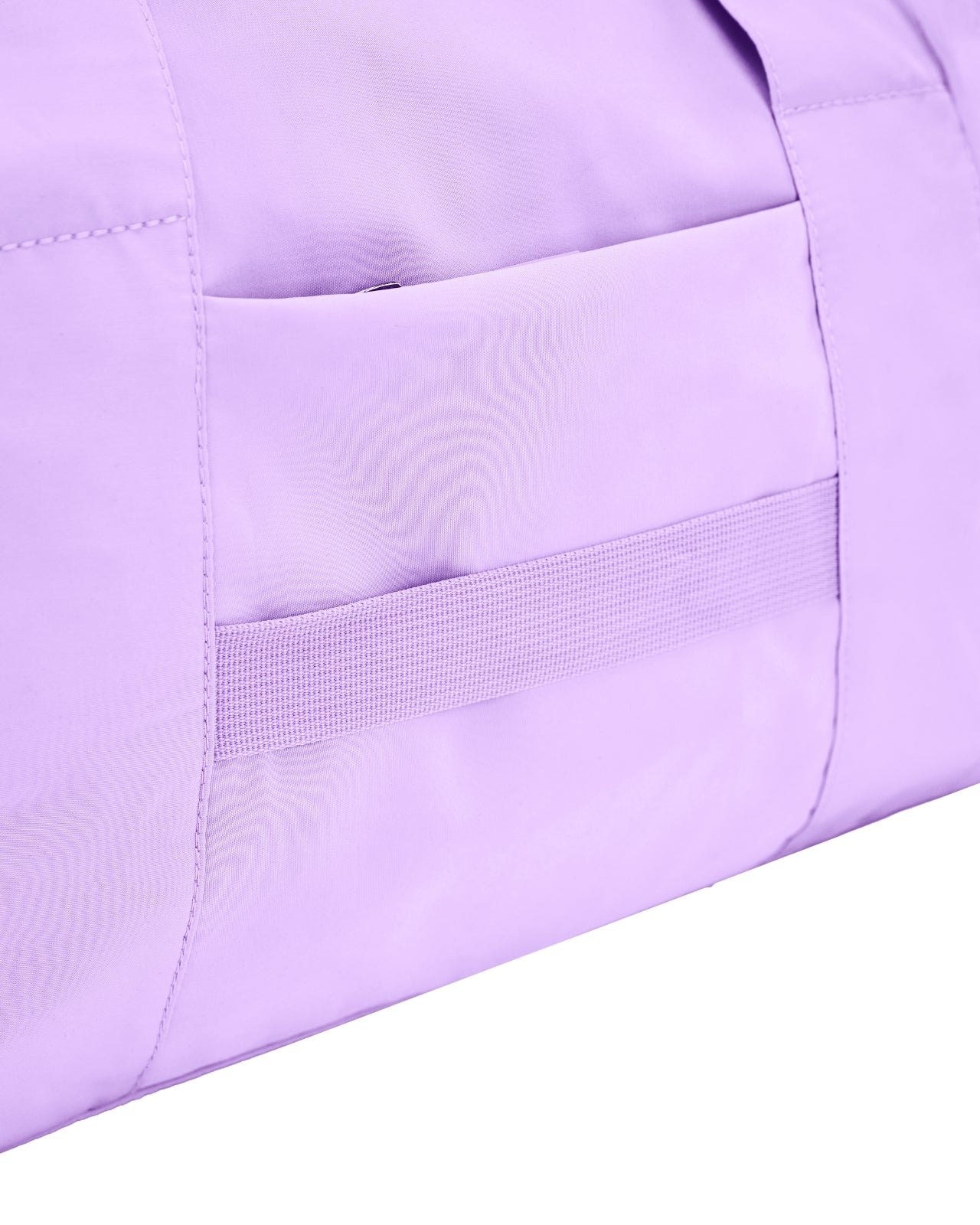 Torba sportowa WINGS SOLENNE z kieszenią na buty i pasem na walizkę PURPLE