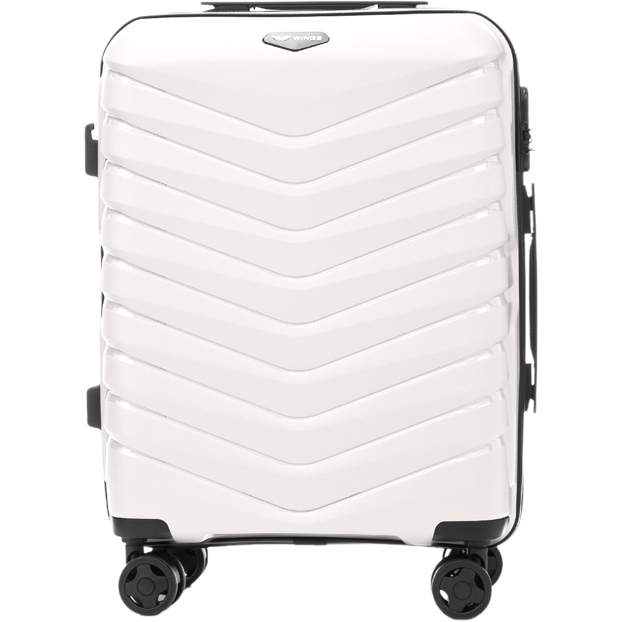 Walizka kabinowa Wings PHOENIX 2.0 polipropylen 20" WHITE