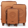 Zestaw 3 Walizek Wings Swallow 3.0 BROWN