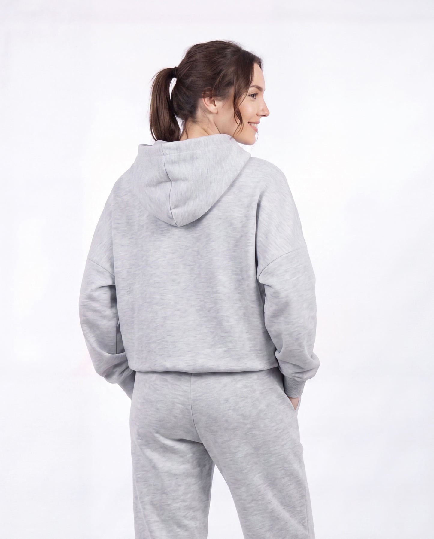 Damska bluza oversize UNLEASH WINGS GREY