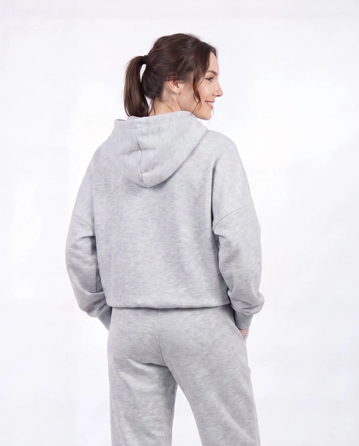 Damska bluza oversize UNLEASH WINGS GREY WINGS UNLEASH