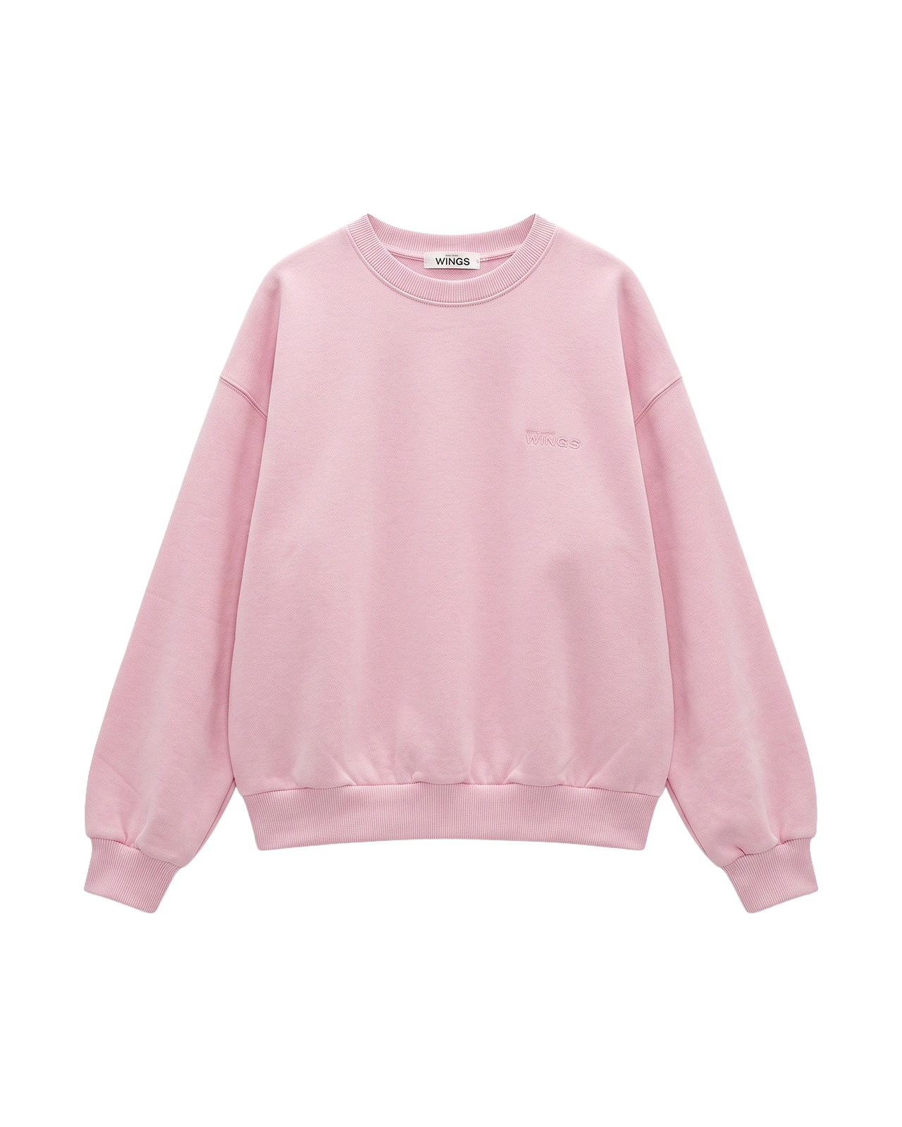 Damska bluza CREWNECK oversize UNLEASH WINGS PINK