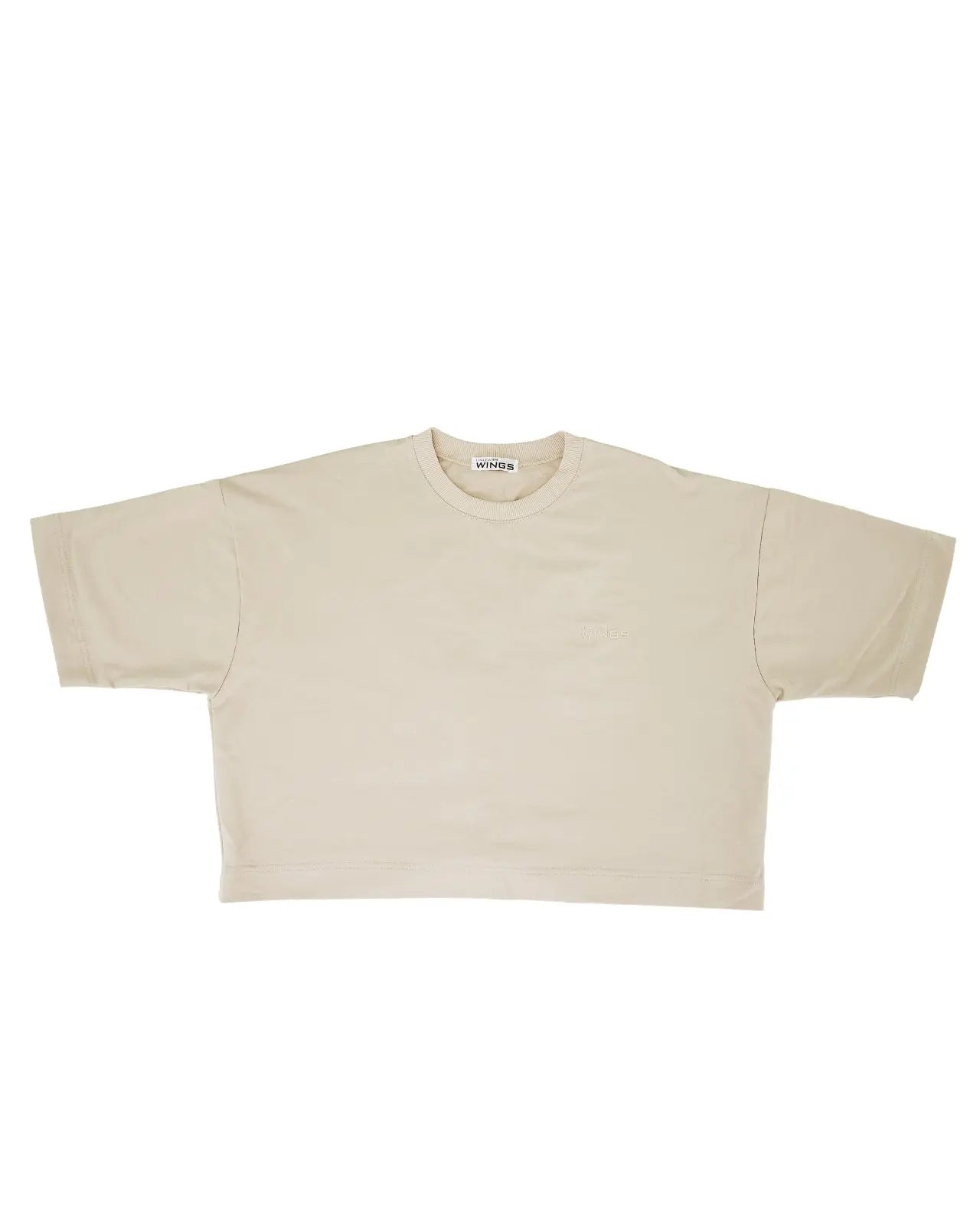 Koszulka damska oversize BEIGE WINGS UNLEASH