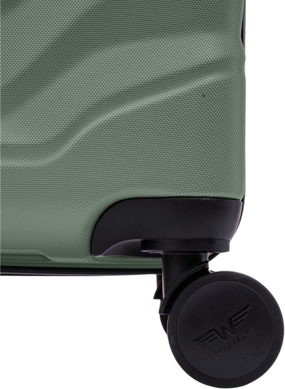Walizka kabinowa Wings PEAFOWL 2.0 20" ARMY GREEN