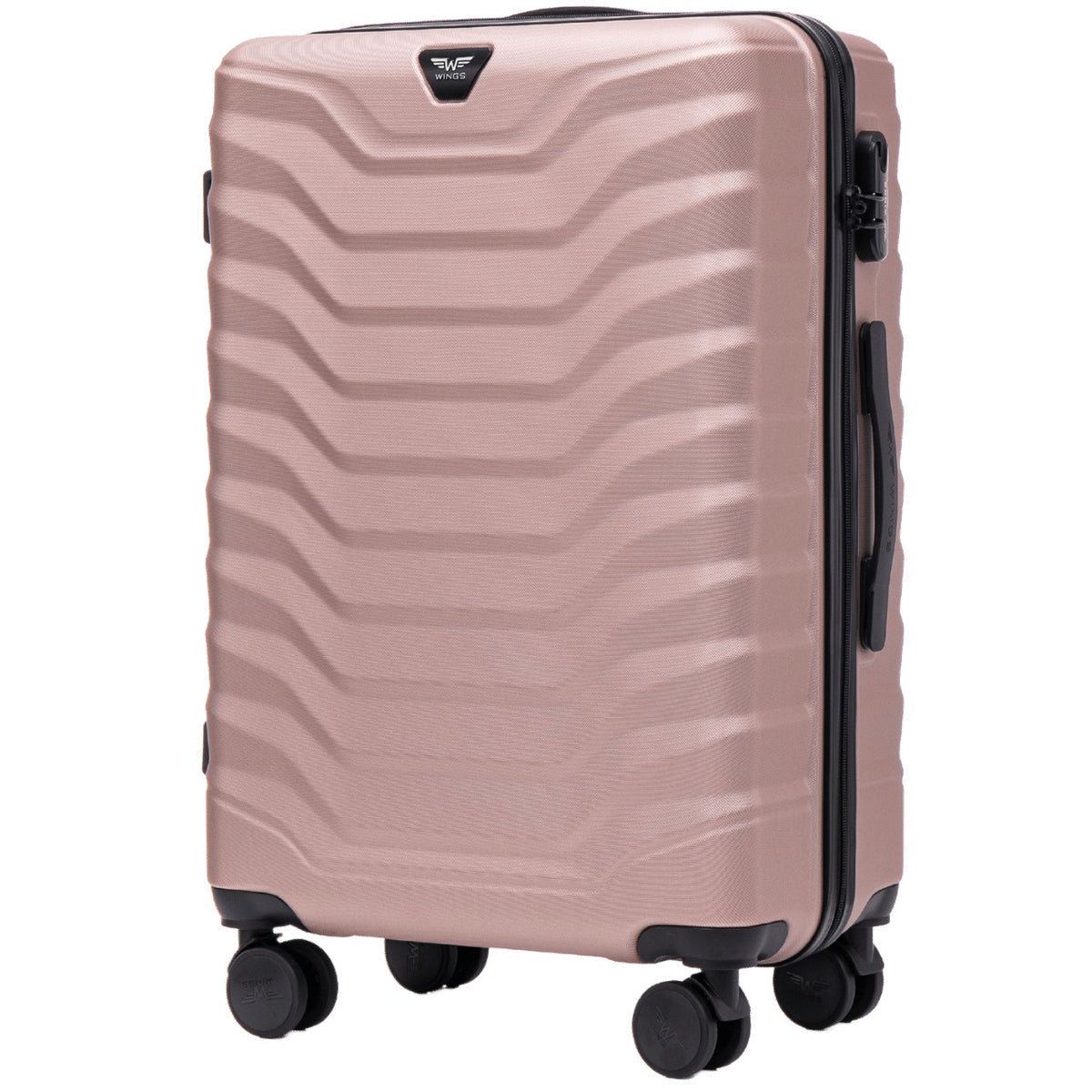 Zestaw 4 walizek Wings PEAFOWL 2.0 ROSE GOLD