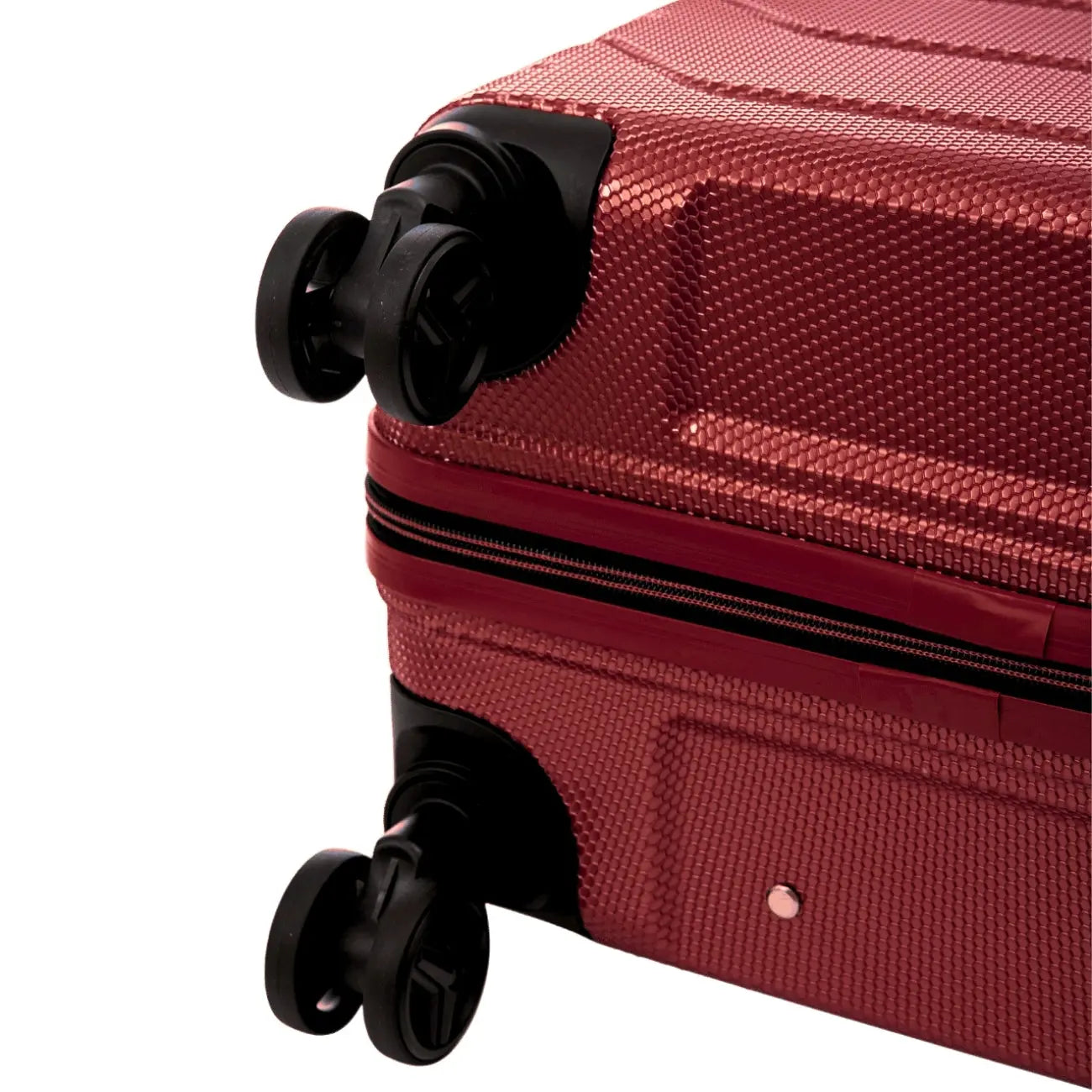 Zestaw 4 walizek Wings CRAKE S/M/L + Kuferek WINE RED CRAKE COLLECTION
