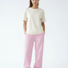 Damskie spodnie dresowe oversize UNLEASH WINGS PINK