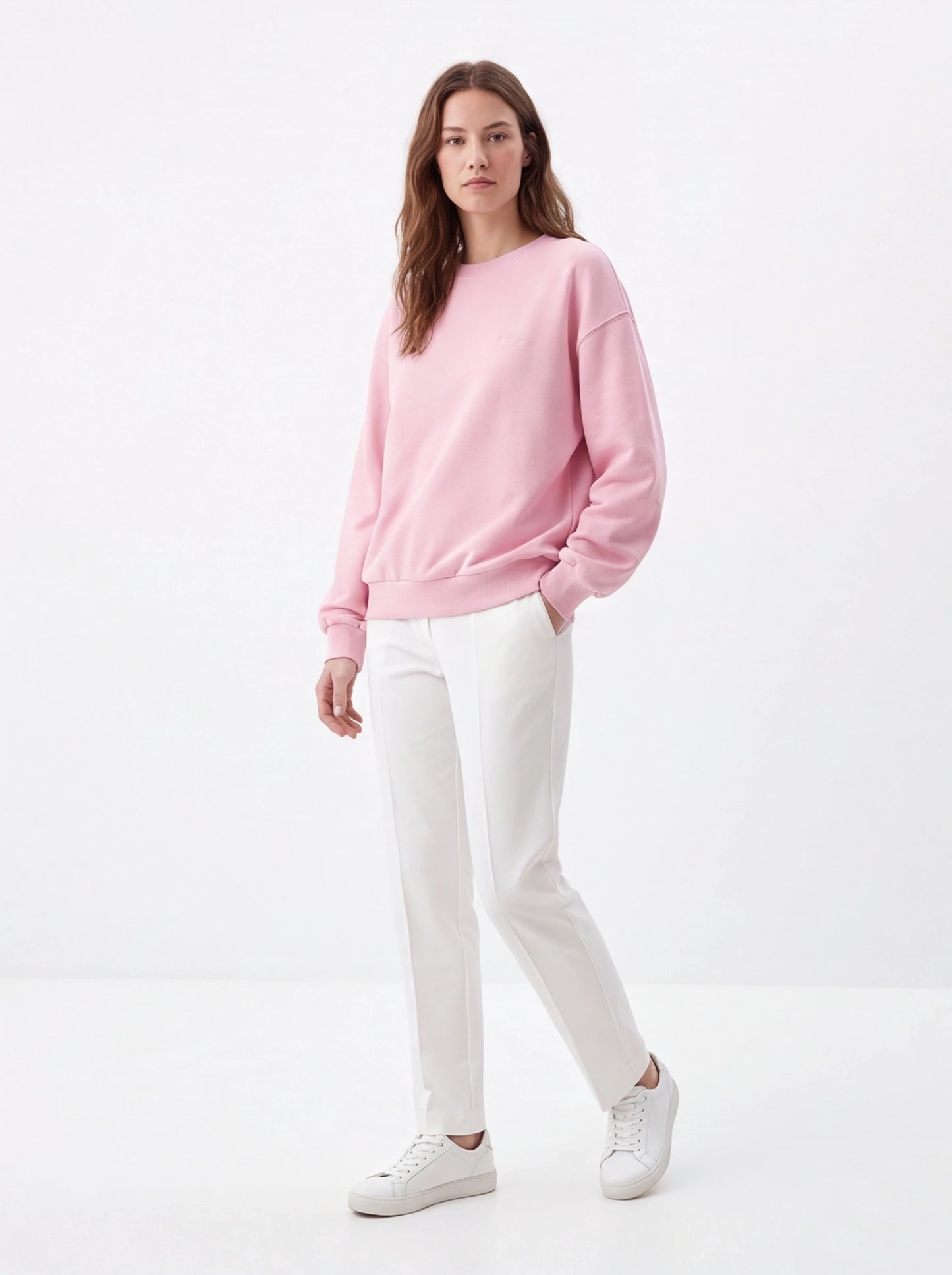 Damska bluza CREWNECK oversize UNLEASH WINGS PINK