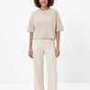 Koszulka damska oversize BEIGE