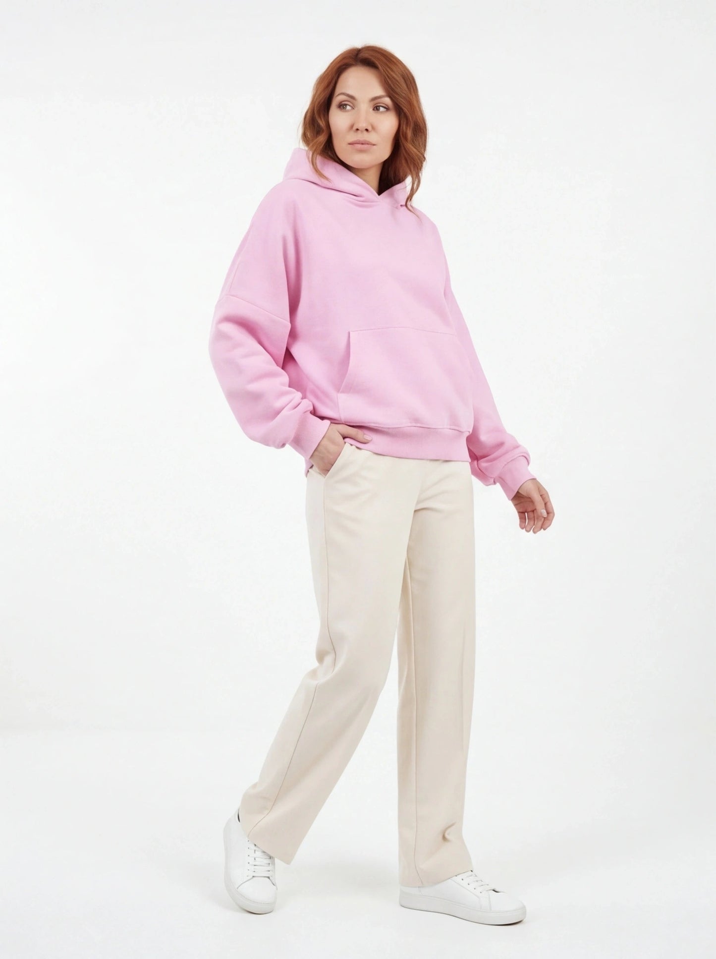Damska bluza oversize UNLEASH WINGS PINK WINGS UNLEASH