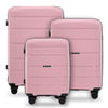 Komplet 3 walizek Wings HAWFINCH 3.0 polipropylen WHITE PINK