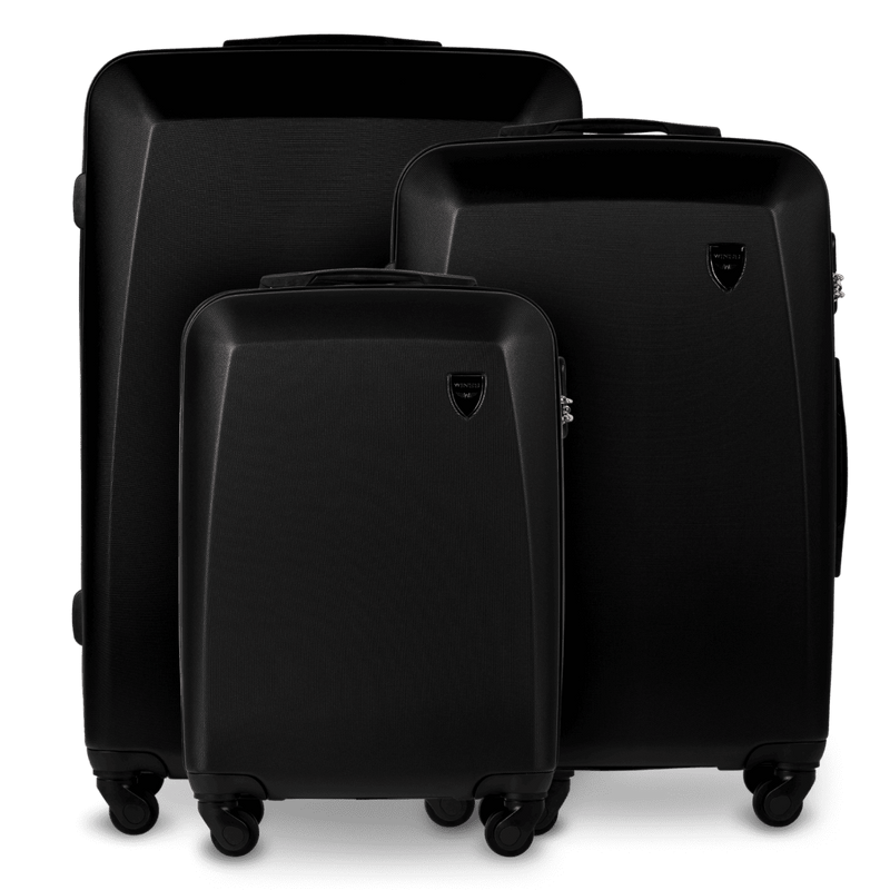 ZESTAW 3 WALIZEK WINGS PLOVER BLACK