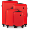 ZESTAW 4 WALIZEK WINGS PLOVER RED